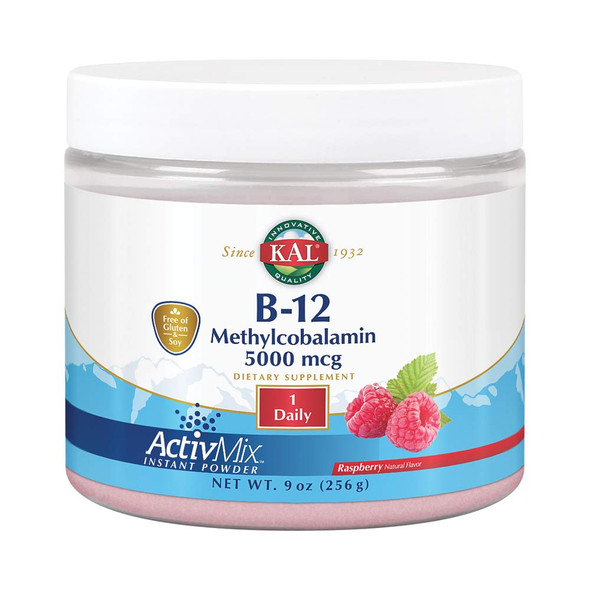 KAL B-12 Methylcobalamin ActivMix 5000mcg 60 Serv.