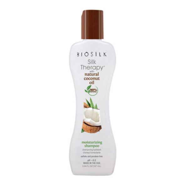 Silk Therapy with Natural Coconut Oil Moisturizing Shampoo 167 ml / 5.6 fl oz