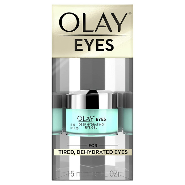 Deep Hydrating Eye Gel with Hyaluronic Acid for Tired Eyes, 0.5 fl oz