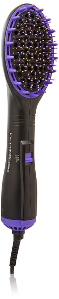INFINITIPRO BY CONAIR Hot Air Paddle Brush Styler - for a smooth, frizz-free blowout