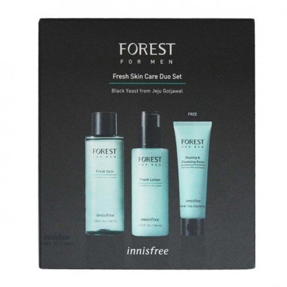 Forest For Men Fresh Skin Care Duo Set 180ml140ml50g