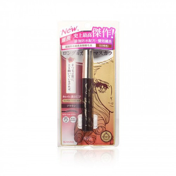 Heroine Make Long Up Mascara Super Water Proof 02 Brown 6g