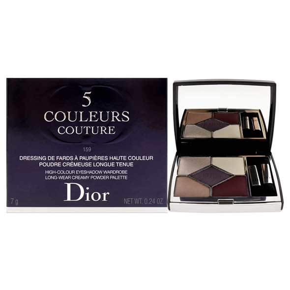 Christian Dior 5 Couleurs Couture Eyeshadow Palette  159 Plum Tulle Eye Shadow Women 0.24 oz