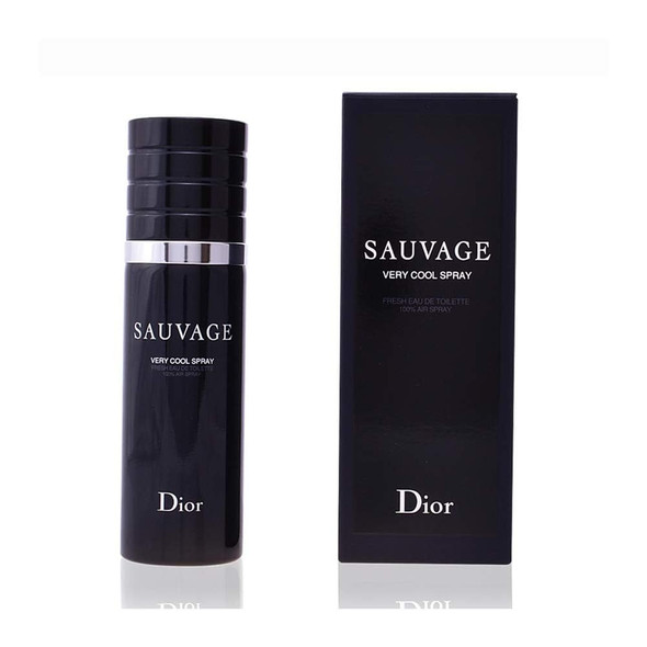 Christian Dior Sauvage Very Cool Fresh Eau de Toilette Air Spray for Men 3.4 Ounce