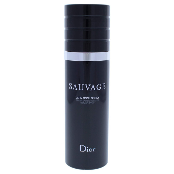 Christian Dior Sauvage Very Cool Fresh Eau de Toilette Air Spray for Men 3.4 Ounce