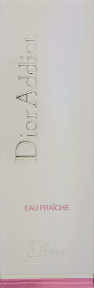 Dior Addict By Christian Dior For Women. Eau Fraiche Eau De Toilette Spray 3.4 Ounces