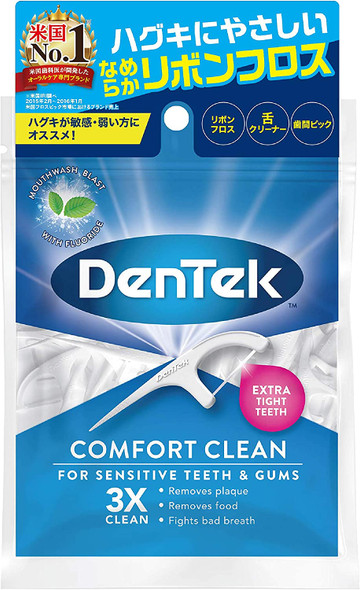 DenTek Comfort Clean Fresh Mint Floss Picks 75 count