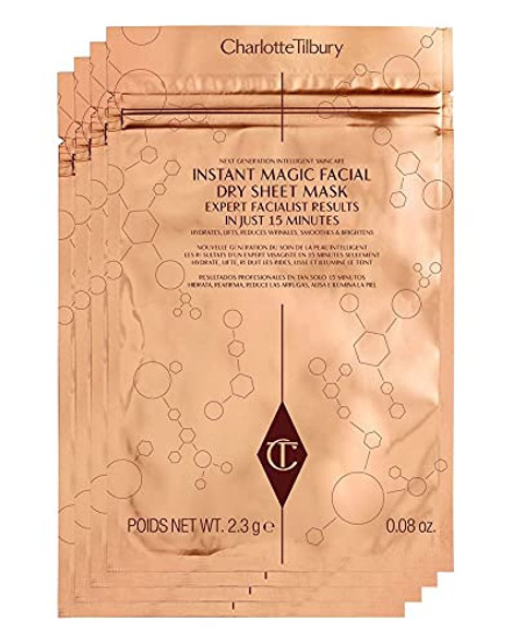 Charlotte Tilbury Instant Magic Facial Dry Sheet Mask pack Of 4 Masks