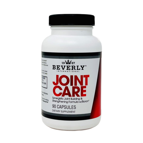Beverly International Joint Care 90 Capsules. All Over Joint Support. 3-Stage Building Formula with Glucosamine Chondroitin MSM Hyaluronic Acid Increase Mobility with Less Discomfort.