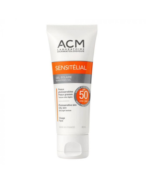 ACM Sensitelial SPF50 Sunscreen Gel 40 mL