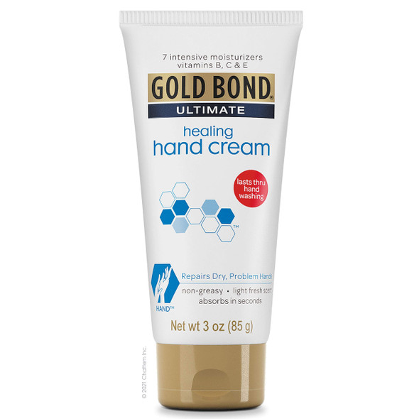 Gold Bond Intensive Healing Hand Cream, 3 Ounce