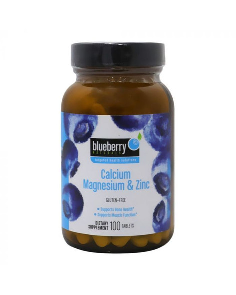 Blueberry Naturals Calcium Magnesium  Zinc Tablet 100s