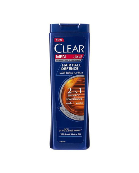 Clear Men Hair Fall Defence 2 In 1 Shampoo  Conditioner 400 mL