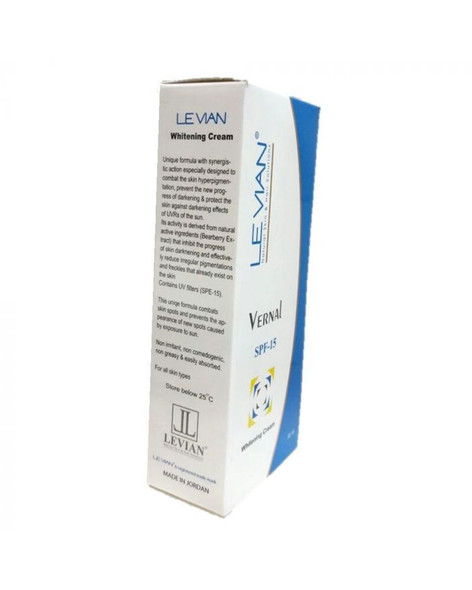 Levian Vernal SPF15 Whitening Cream 50 mL