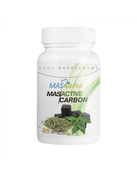 Masnutra Mas Active Carbon Capsules 60s