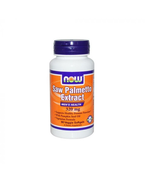 Now Saw Palmetto Extract 320 mg Softgels 90s