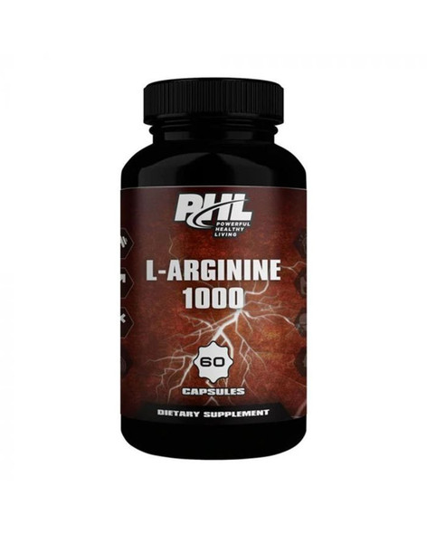 PHL LArginine 1000 Capsules 60s