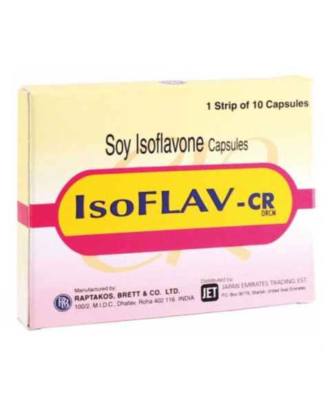 RB IsoFLAV CR Soy Isoflavone Capsules 10s