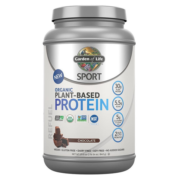 Garden of Life Organic Plant Based Protein 19 Servings