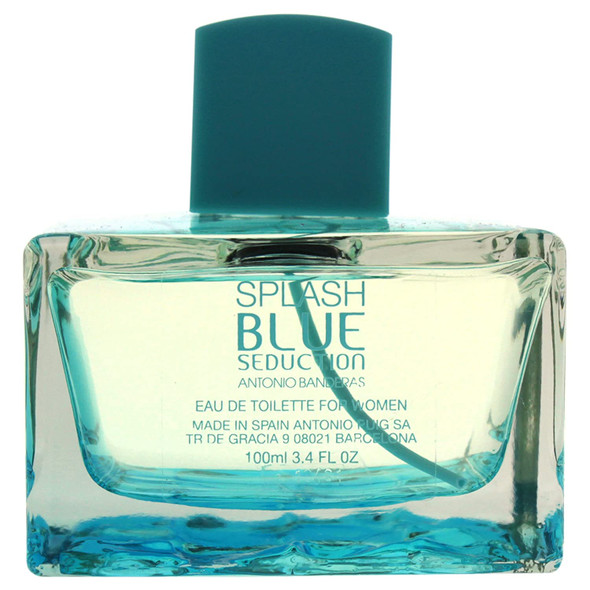 Antonio Banderas Blue Seduction Splash Women Eau De Toilette Spray 3.4 Ounce