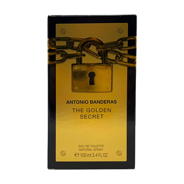 The Golden Secret FOR MEN by Antonio Banderas  3.4 oz EDT Spray