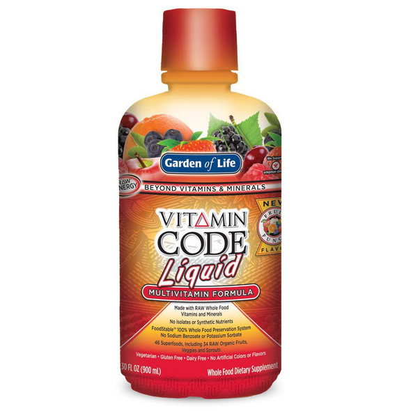 Garden of Life Vitamin Code Liquid Multivitamin 30oz