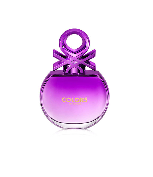 United Colors of Benetton Purple Eau de Toilette Spray for Women 2.7 Ounce