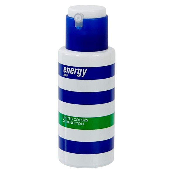 Energy Men by Benetton 3.3oz 100ml EDT Spray