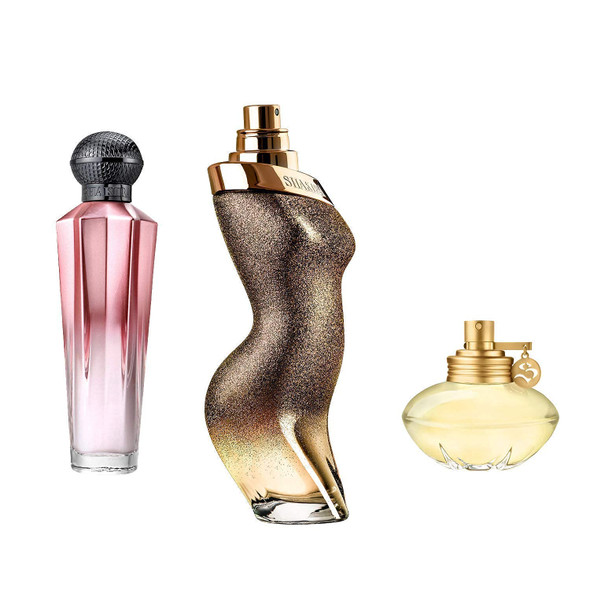 Shakira Perfumes  Collection Pack that includes Dance Midnight Sweet Dream and S Perfume for Women  2.7 Fl. Oz