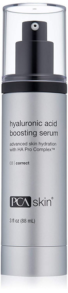 PCA SKIN Hyaluronic Acid Boosting Face Serum  Anti Aging Hydrating Facial Corrector with Niacinamide for Smoothing Wrinkles  Fine Lines 3 fl oz