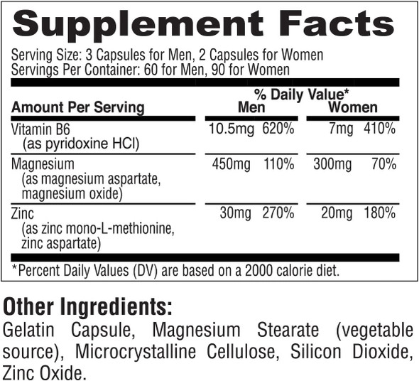 PrimaForce ZMA Dietary Supplement 180 Capsules