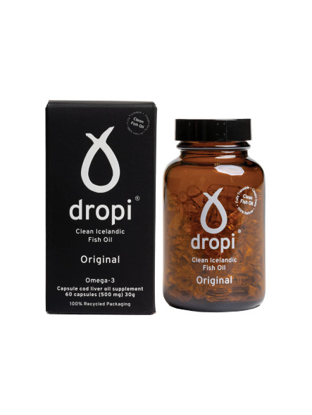 Dropi Fish Oil - Omega 3 / 500mg - Extra Virgin - 60 Capsules