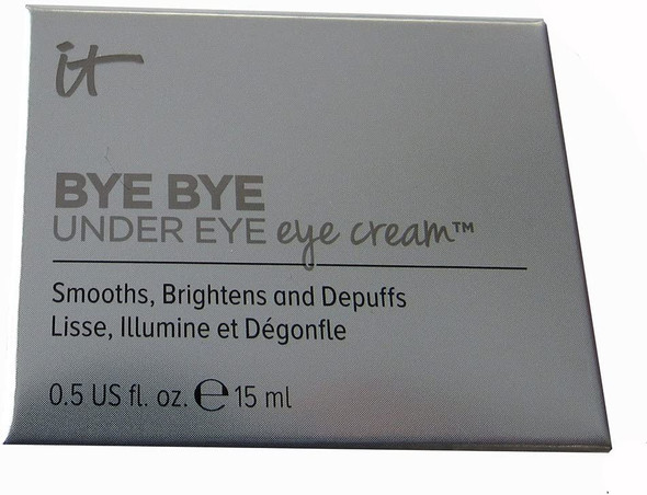 IT COSMETICS Bye Bye Under Eye Eye Cream Smooths Brightens Depuffs 0.5 oz.