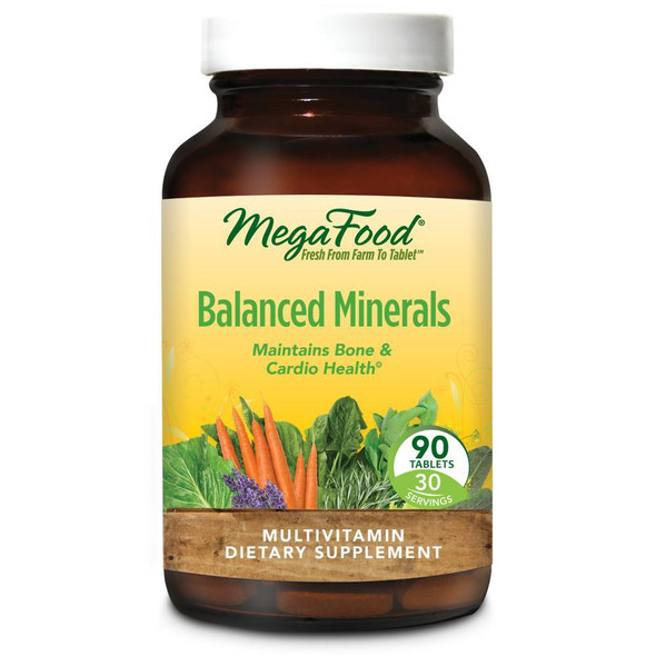 MegaFood Balanced Minerals 90T