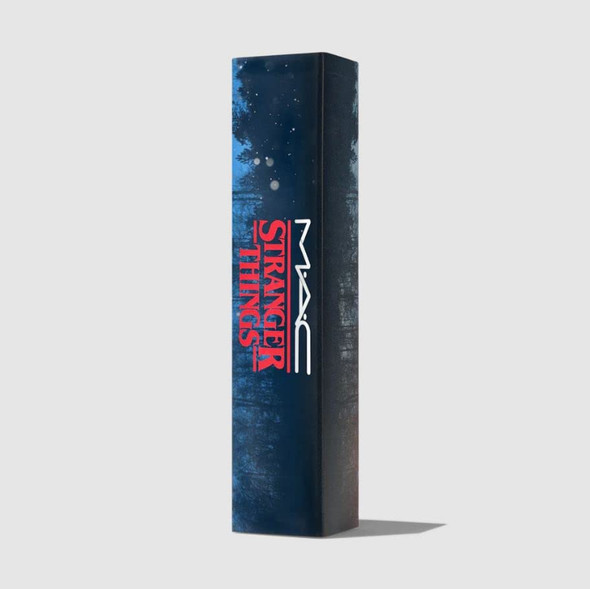 stranger things x m.a.c. limited edition lipglass marvelous max