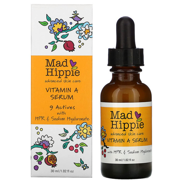 Mad Hippie Skin Care Products Vitamin A Serum 1.02 Ounce