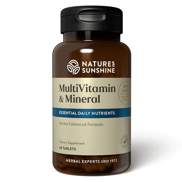 Natures Sunshine Multiple Vitamins and Minerals 60 Tablets