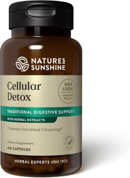 Natures Sunshine Cellular Detox 100 Capsules