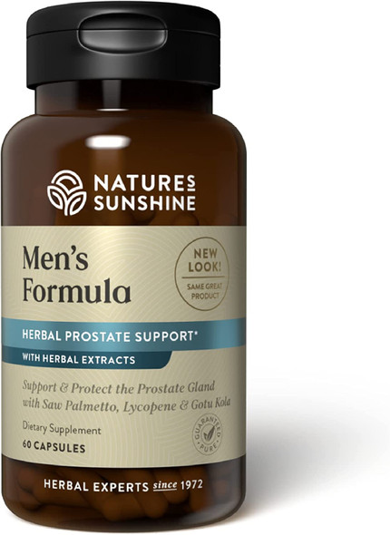 Natures Sunshine Mens Formula with Lycopene 60 Capsules