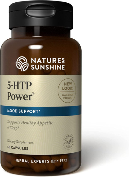 Natures Sunshine 5HTP Power 60 Capsules