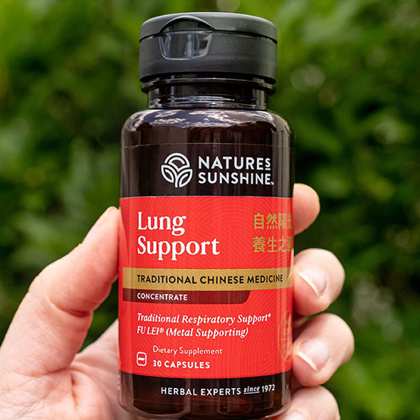 Natures Sunshine Lung Support Chinese TCM Concentrate 30 Capsules