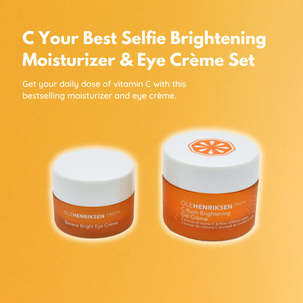 Olehenriksen C Your Best Selfie Brightening Moisturizer  Eye Creme Set