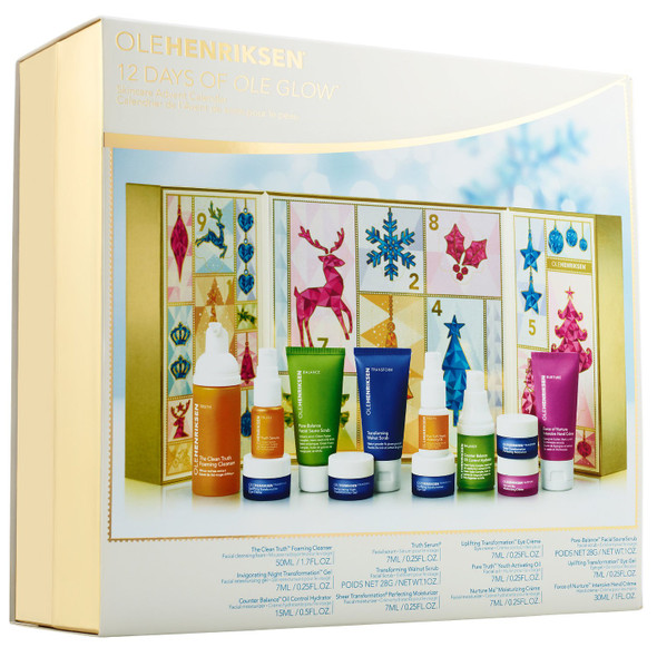 OLEHENRIKSEN Ole Henriksen 12 Days of OLE Glow Skincare Advent Calendar 108 value