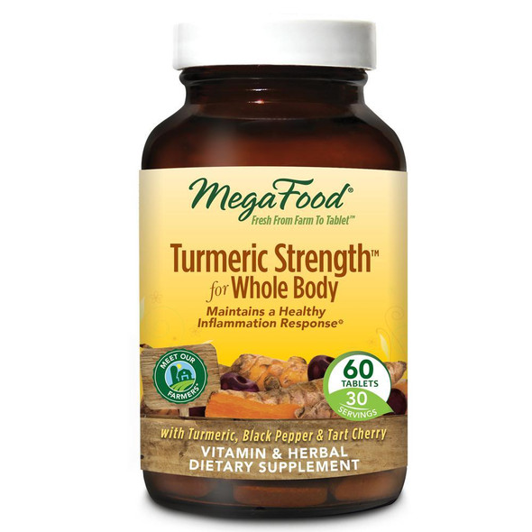 MegaFood Turmeric Strength for Whole Body 60T