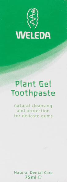 Weleda Weleda Plant Gel Toothpaste Natural Dental Care 2.5 OZ packaging may vary