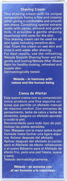 Weleda Shaving Cream 2.5 Fl Oz