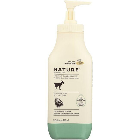 Nature Creamy Body Lotion  Fragrance Free