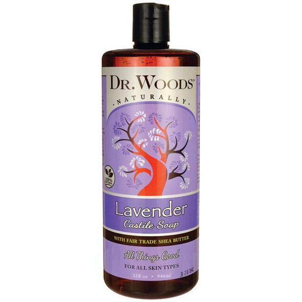 Lavender Castile Soap with Fair Trade Shea Butter