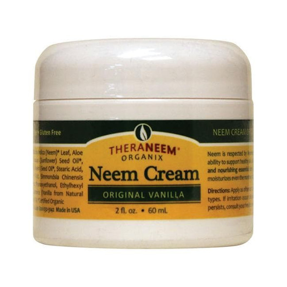 TheraNeem Organix Neem Cream Original Vanilla