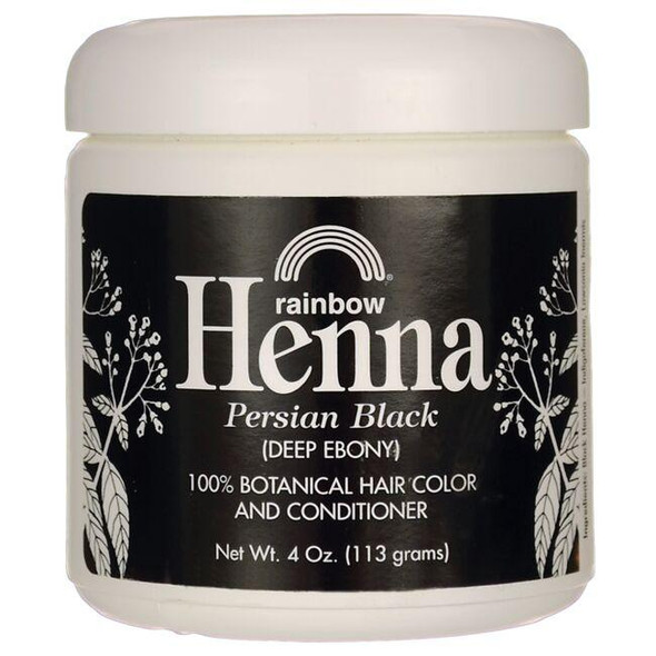 Henna Hair Color  Conditioner  Black Deep Ebony
